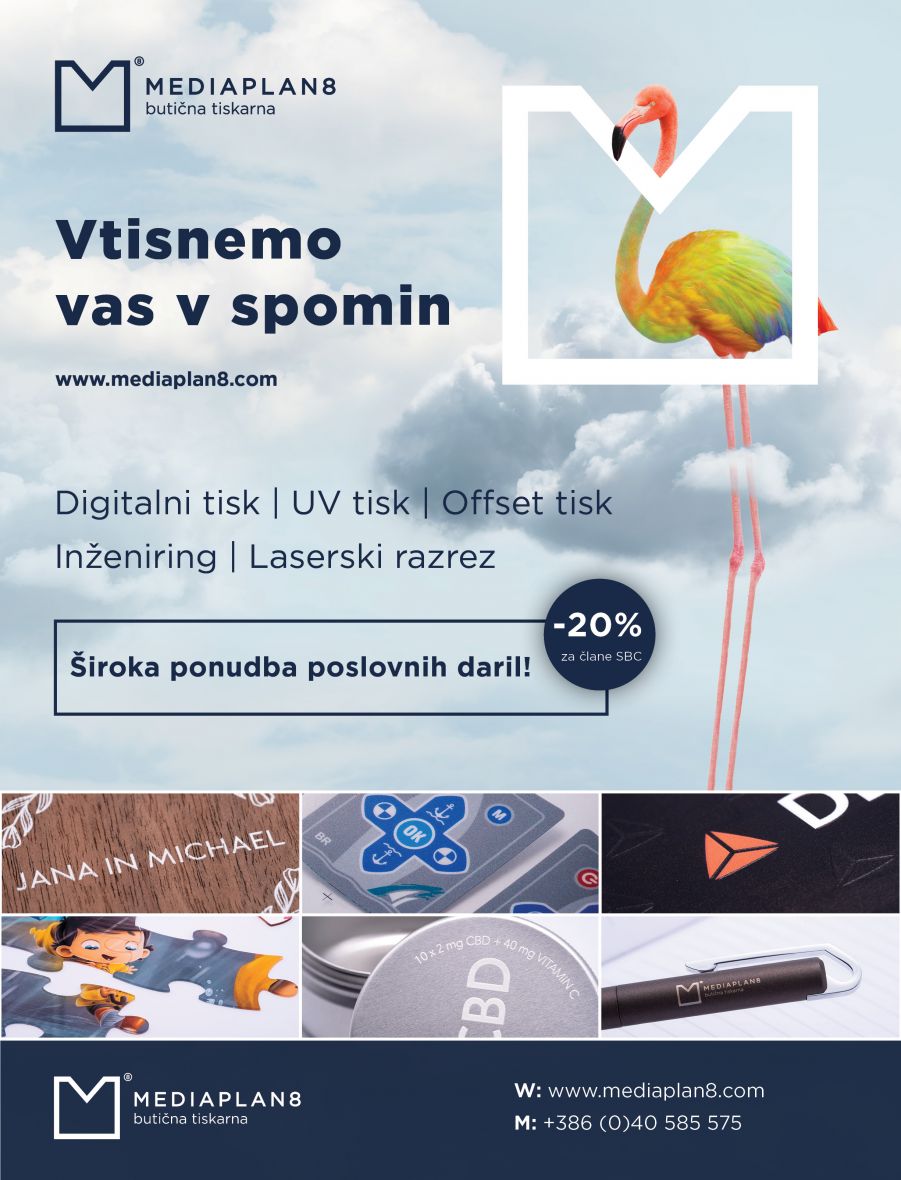 20% popusta na vsa poslovna darila iz kataloga (Mediaplan 8 d.o.o.)