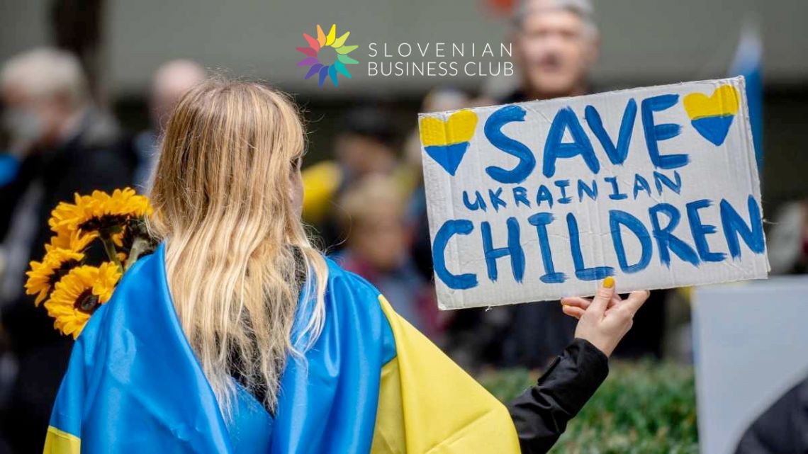 Dobrodelnost: pomagaj otrokom v Ukrajini in pošlji SBC5 na 1919
