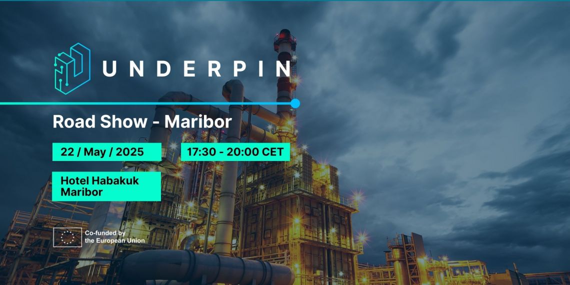 UNDERPIN Road Show: Odkrijte prihodnost podatkovnih prostorov v proizvodni industriji