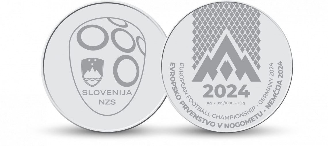 To je novi uradni srebrnik Euro 2024, za katerega je zaslužen tudi član SBC