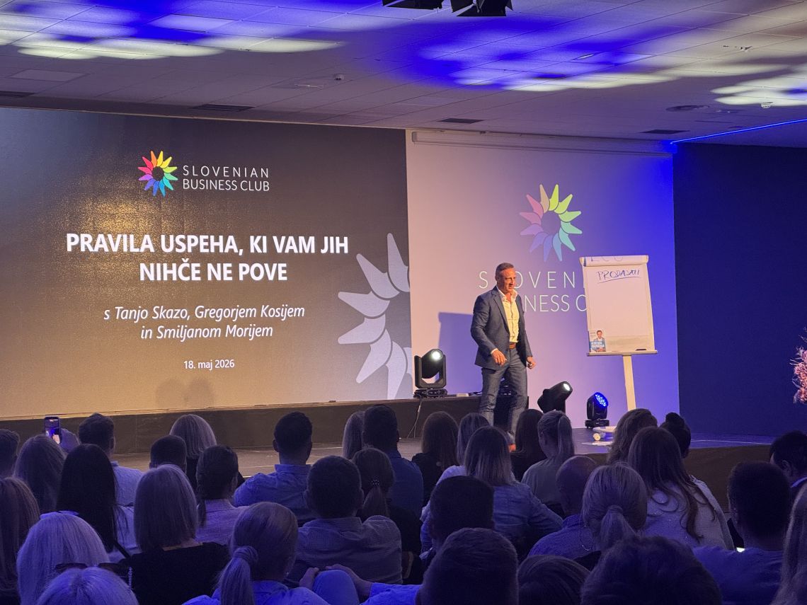 Odlična energija na dogodku s Tanjo Skaza, Smiljanom Morijem in Gregorjem Kosijem