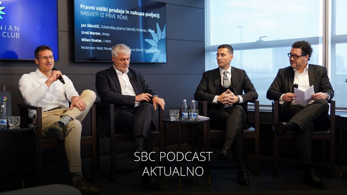 #16 SBC Aktualno | Prodaje in nakupi podjetij: izkušnje iz prve roke