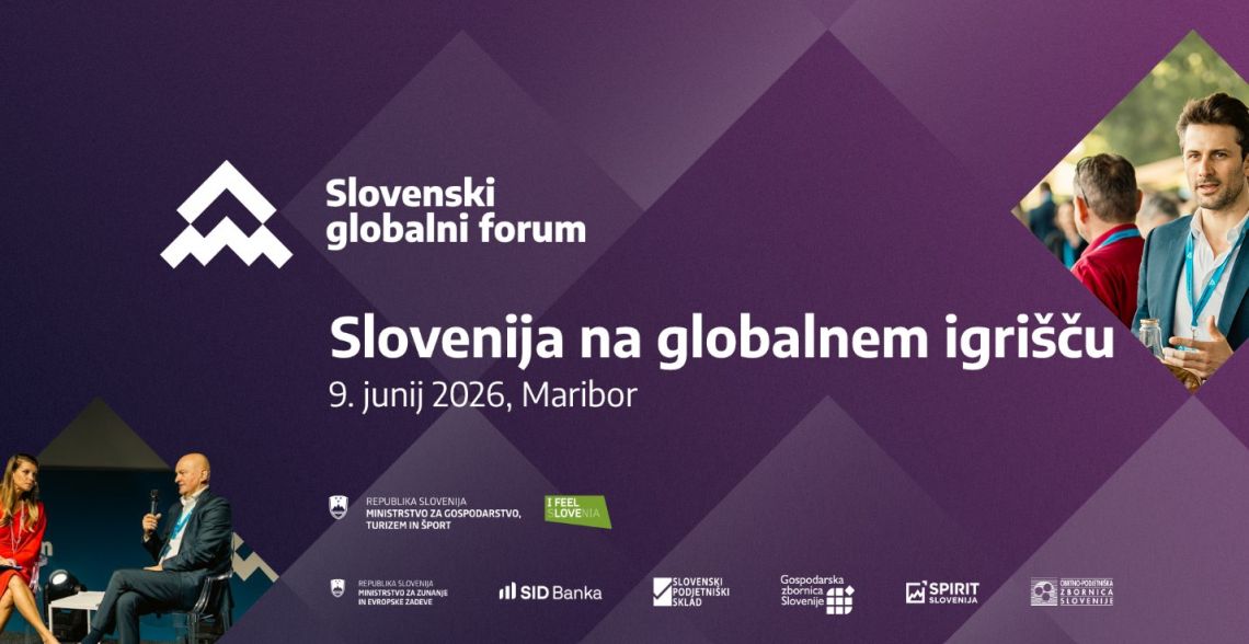 Ne zamudite Slovenskega globalnega foruma 2026