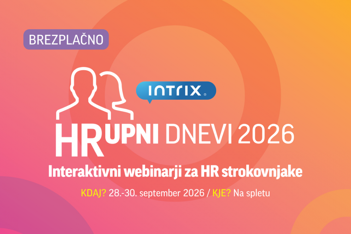 HRup-ni dnevi 2026: tri jutra za boljši HR v praksi