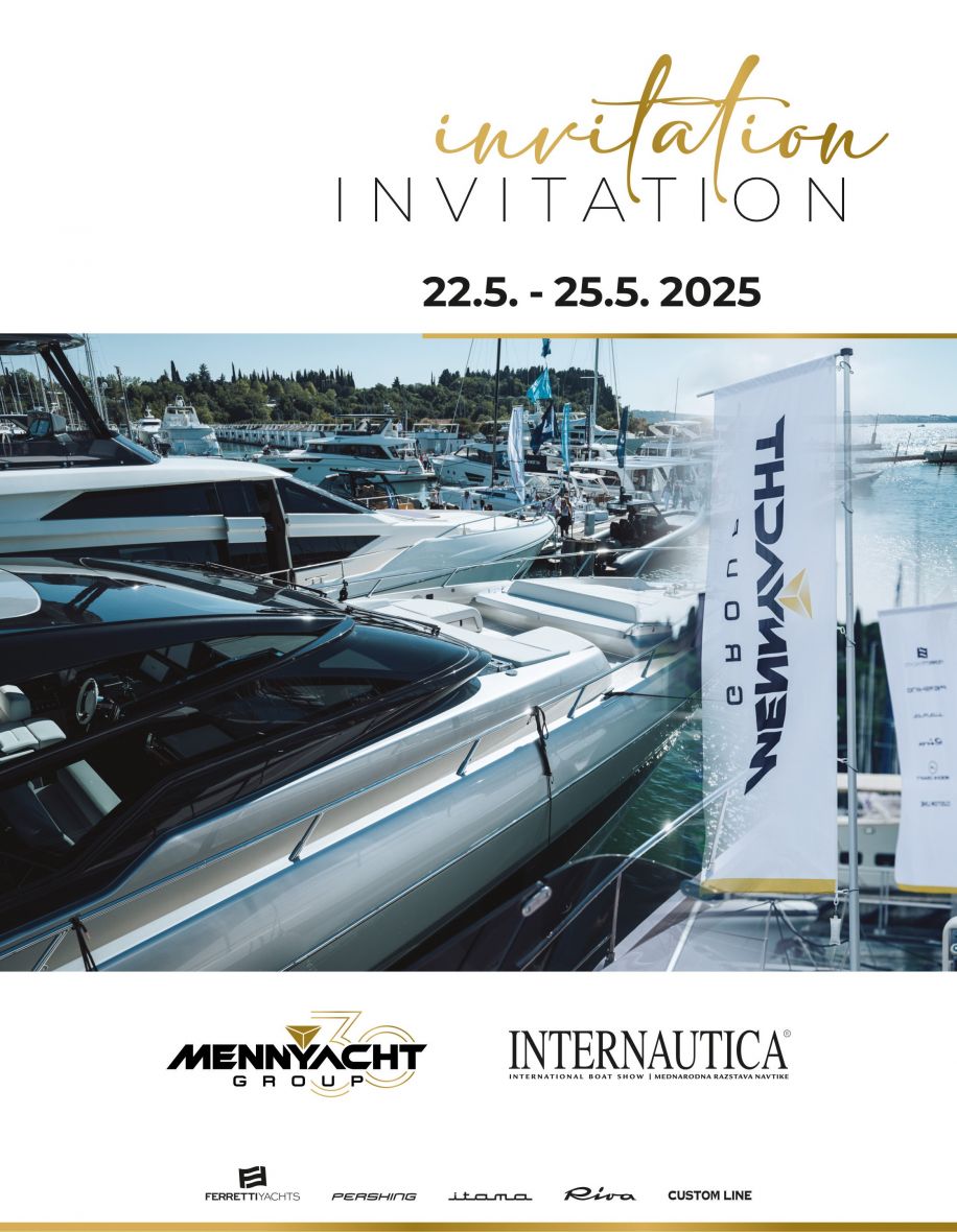 Pridružite se podjetju MennYacht na Internautici 2025