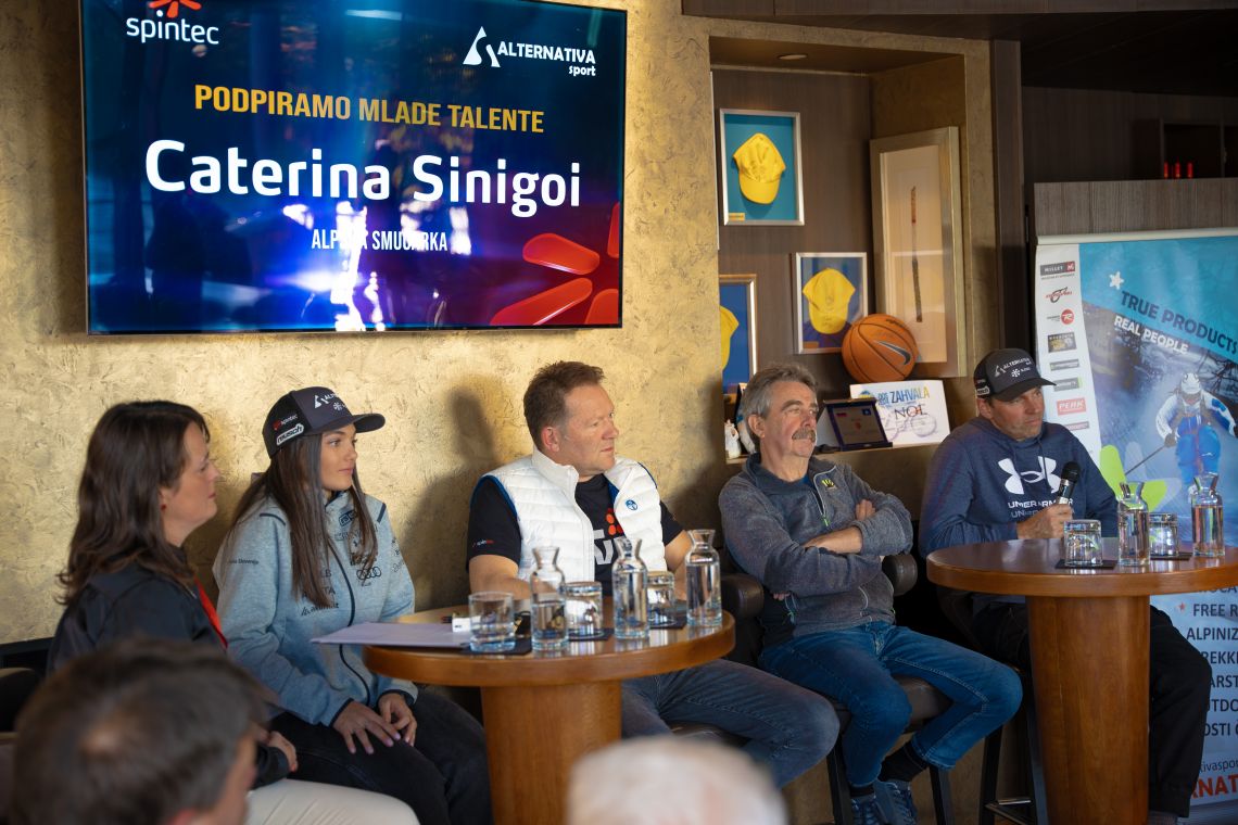 Spintec podpira mlade talente: sponzorirali bodo talentirano smučarko Caterino Sinigoi
