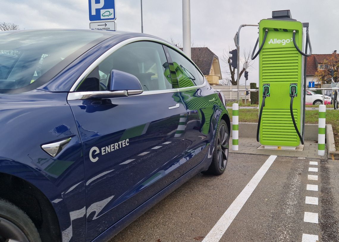 Enertec d.o.o. odpira novo poglavje e-mobilnosti v Sloveniji: začetek največjega omrežja hitrih polnilnic v državi
