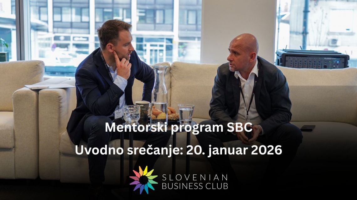 Skupaj do hitrejše rasti: pridružite se SBC Mentorskemu programu 2026