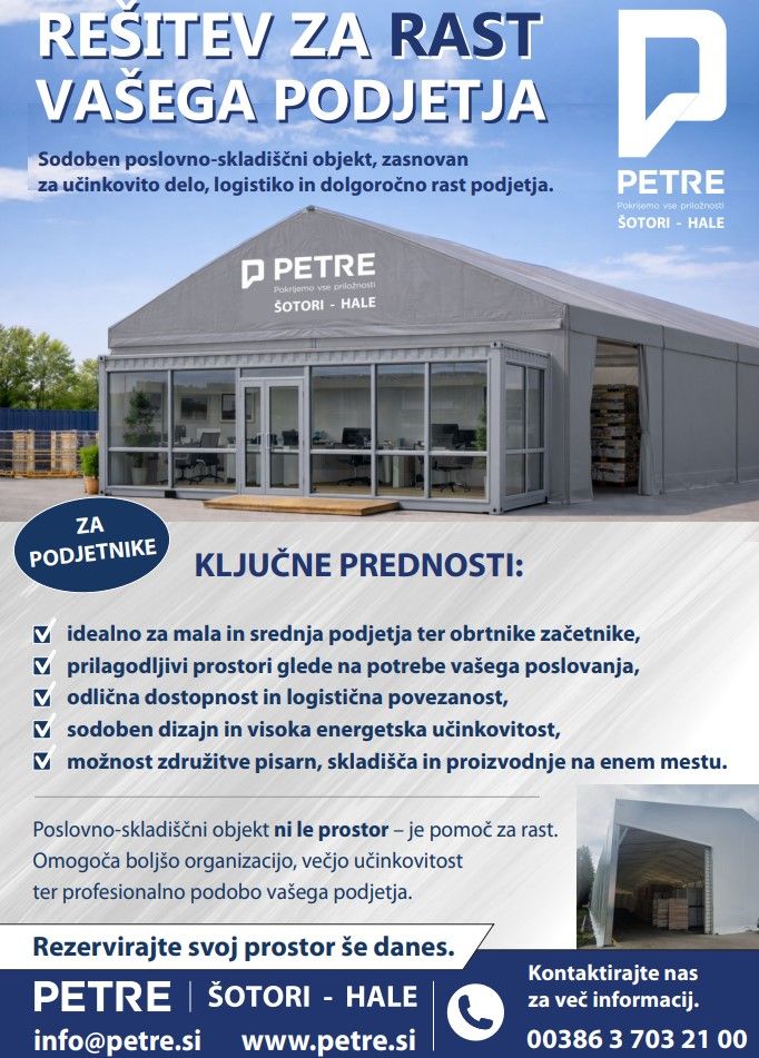 Rešitev podjetja Petre za rast vašega podjetja