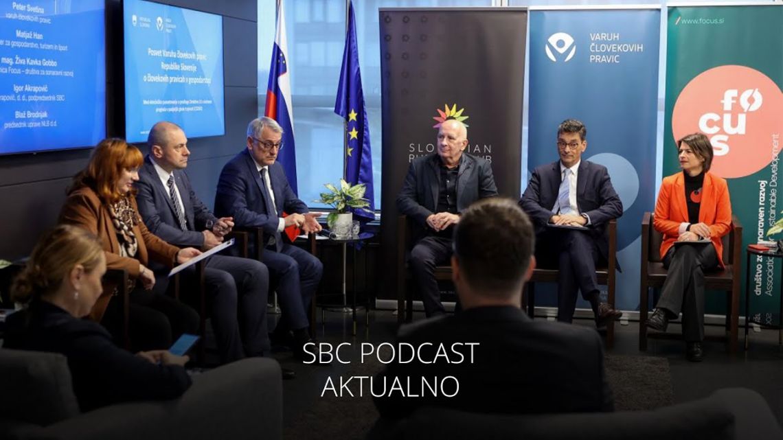 #7 SBC Aktualno | Posvet o človekovih pravicah v gospodarstvu