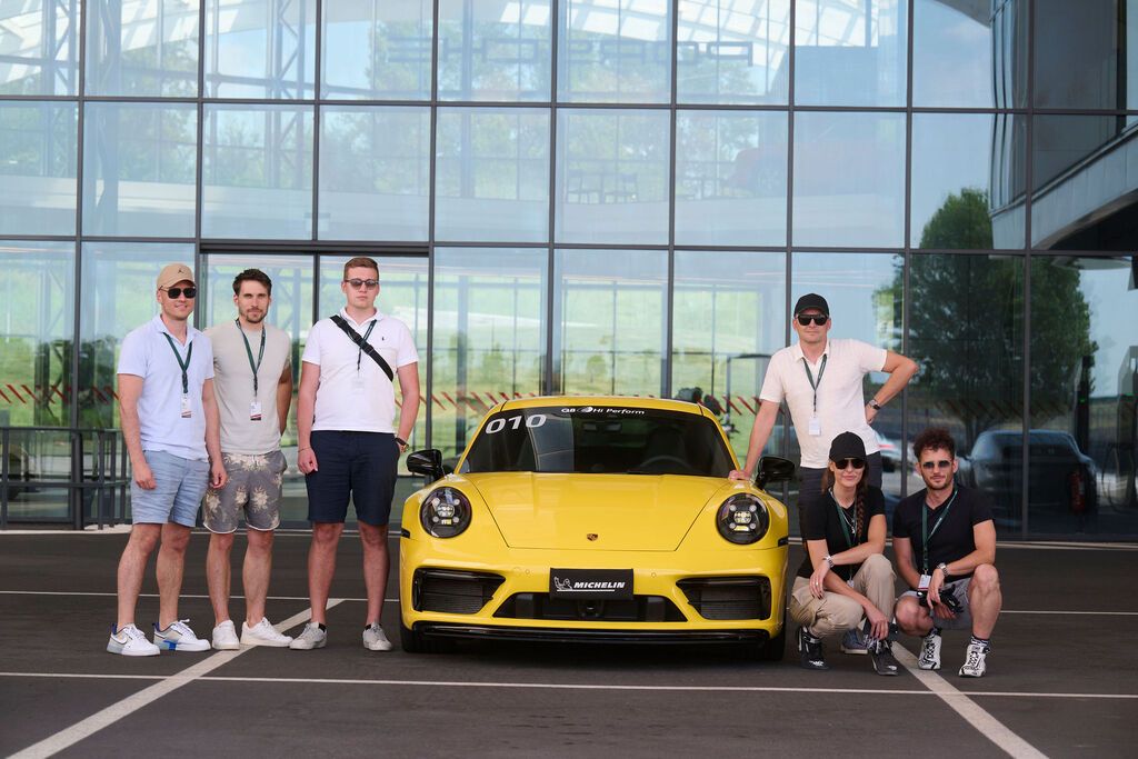 Noro doživetje članov SBC v najsodobnejšem porschejevem centru v Italiji