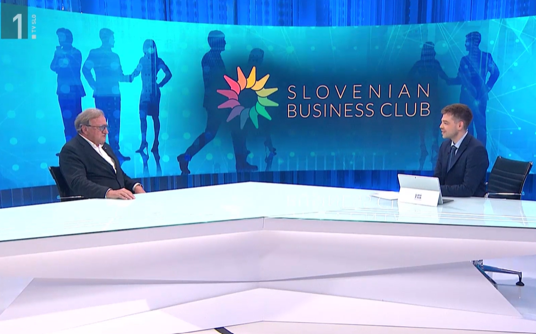 Predsednik SBC dr. Marko Bitenc v Odmevih o programu Uspešna Slovenija