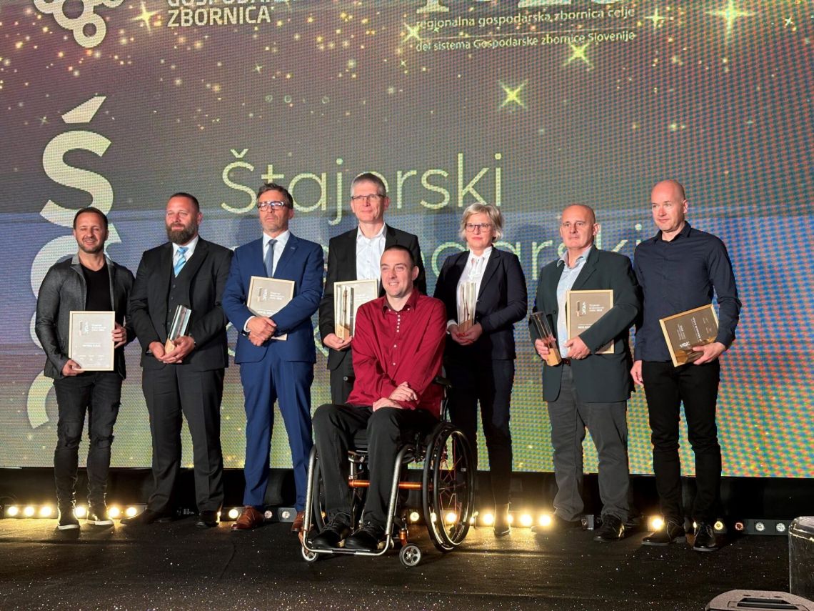 Član SBC ponosno: »Štajerski gospodarski oskar je naš!«