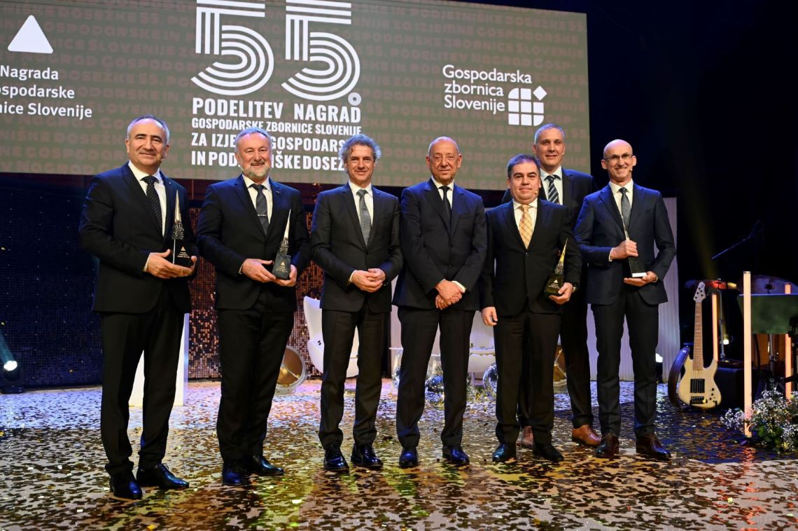 Ivan Cajzek je prejel nagrado GZS za izjemne gospodarske in podjetniške dosežke
