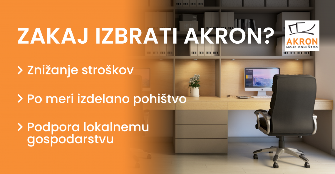 Ste vedeli, da si lahko podjetja z nakupom Akronovega pohištva znižate obveznost plačila v invalidski sklad?