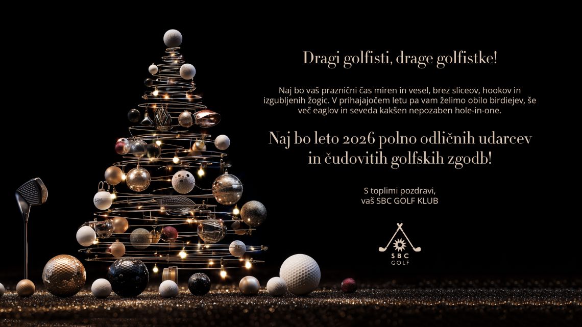 Voščilo in zahvala vsem golfistkam in golfistom