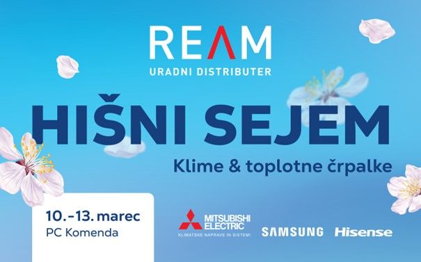 Podjetje REAM vabi na Hišni sejem: čakajo vas posebne sejemske ugodnosti