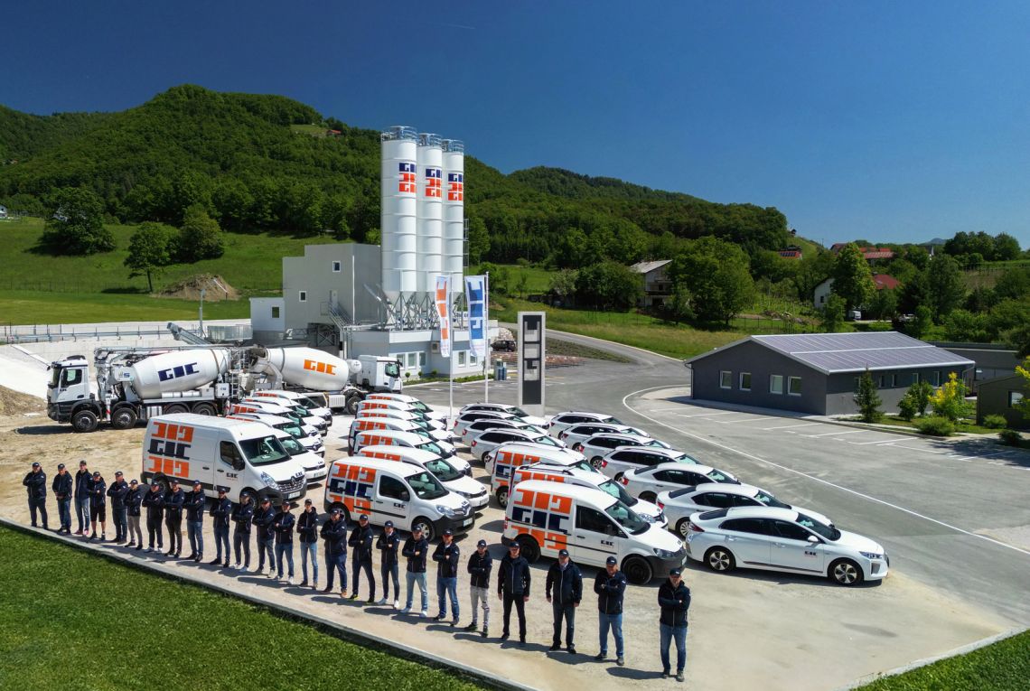 GIC Gradnje odprle betonarno, ki najavlja začetek nove dobe