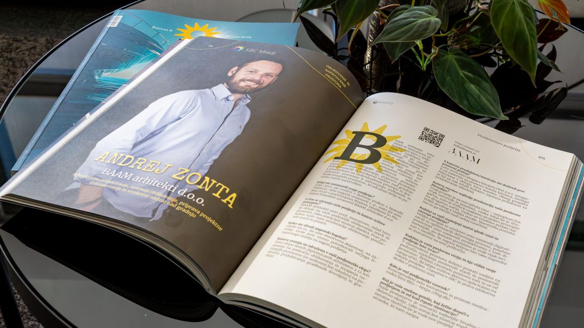 Naj vaše podjetje zasije v SBC magazinu