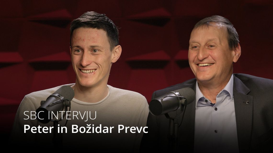 Ekskluzivno: Božidar in Peter Prevc. Oče in sin.