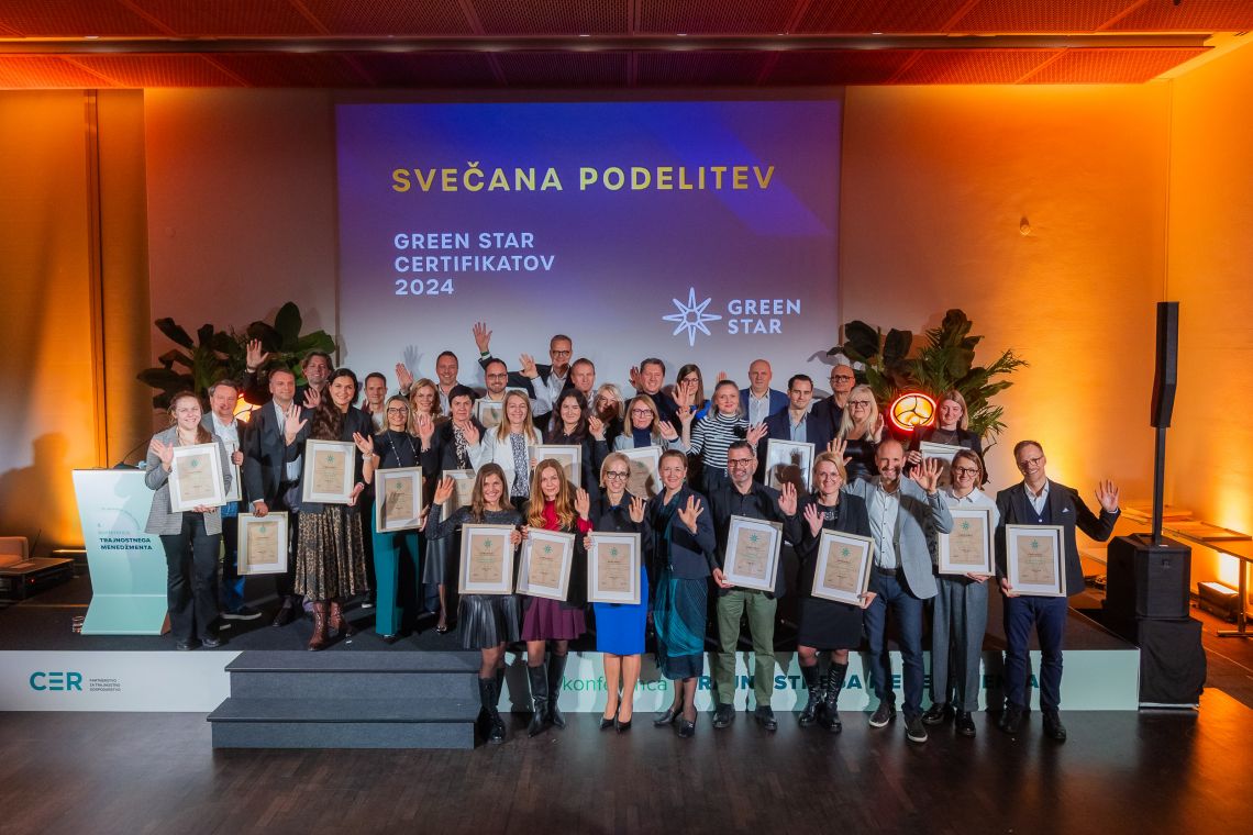 Lumar že četrtič zapored prejel certifikat Green Star – trajnost ostaja strateško jedro podjetja