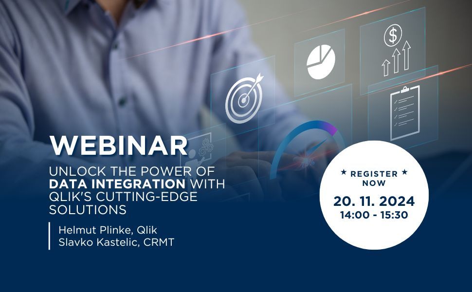 Vabilo na brezplačni webinar: Izkoristite moč integracije podatkov z naprednimi tehnološkimi rešitvami