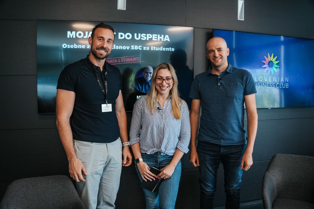 Izjemni podjetniški zgodbi članov SBC, ki sta navdušili študente