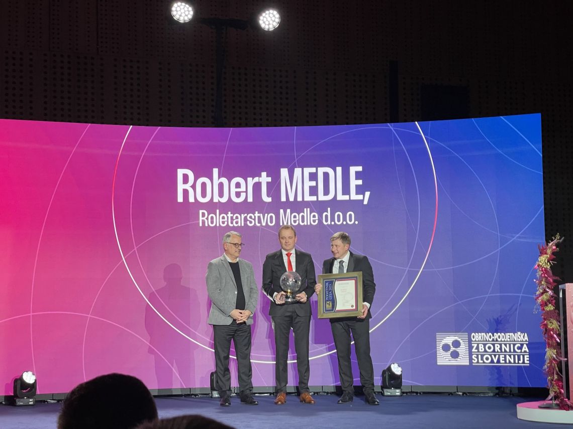 Robert Medle Podjetnik leta 2023