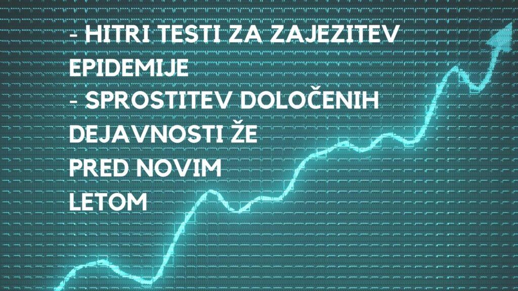 Ob visokih ukrepih za zaščito zdravja je nujno sprostiti gospodarstvo, ne pa zaostriti ukrepe