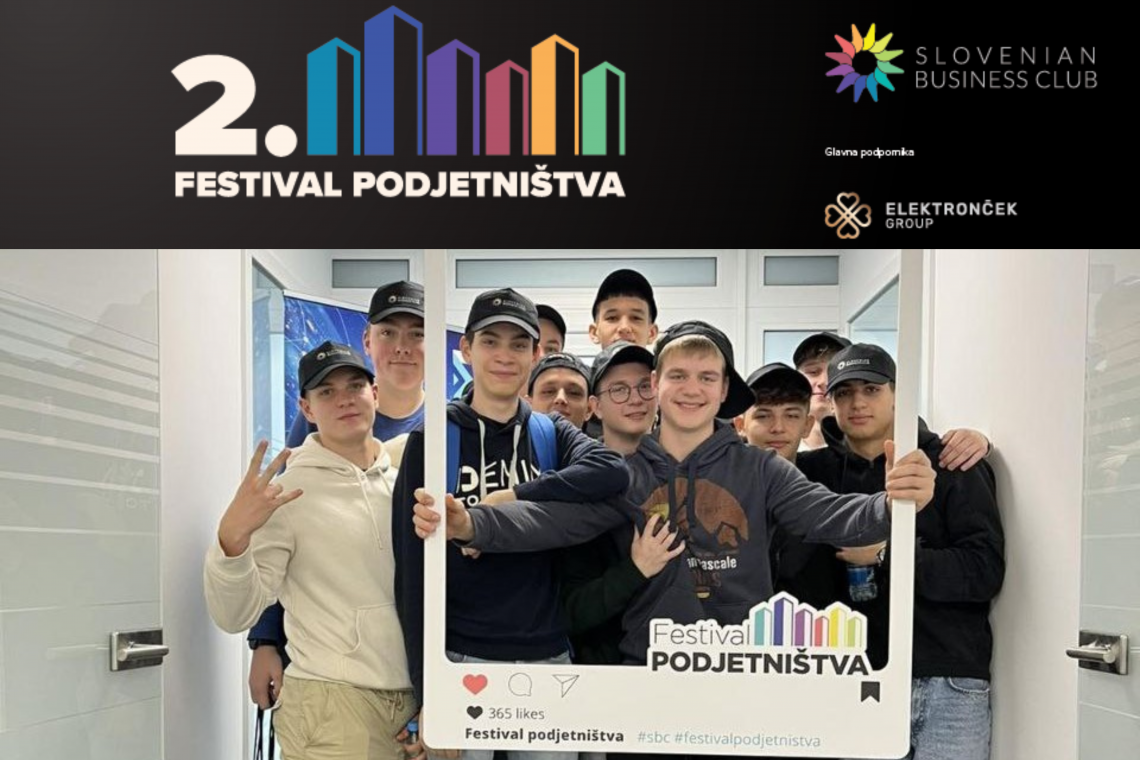 Festival podjetništva - Podjetništvo od blizu: pridružite se nam