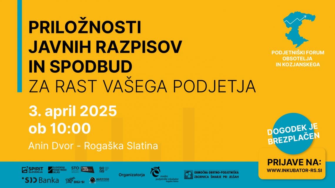 Podjetniški forum Obsotelja in Kozjanskega 2025