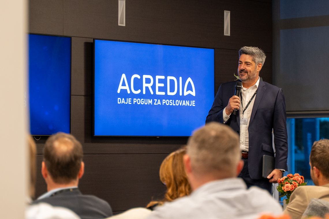 Acredia krepi svojo prisotnost v Sloveniji