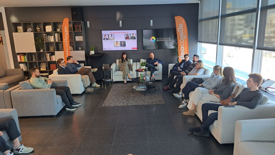 Sodelovanje, ki gradi prihodnost: SBC in GEA College zagnala 6. generacijo mentorskega programa